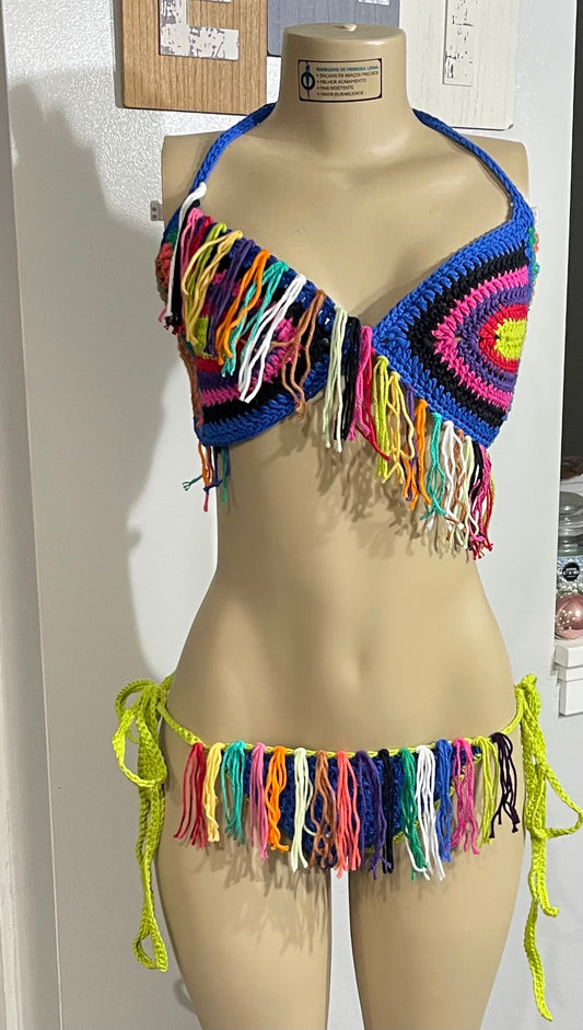 Keira fringe Bikini